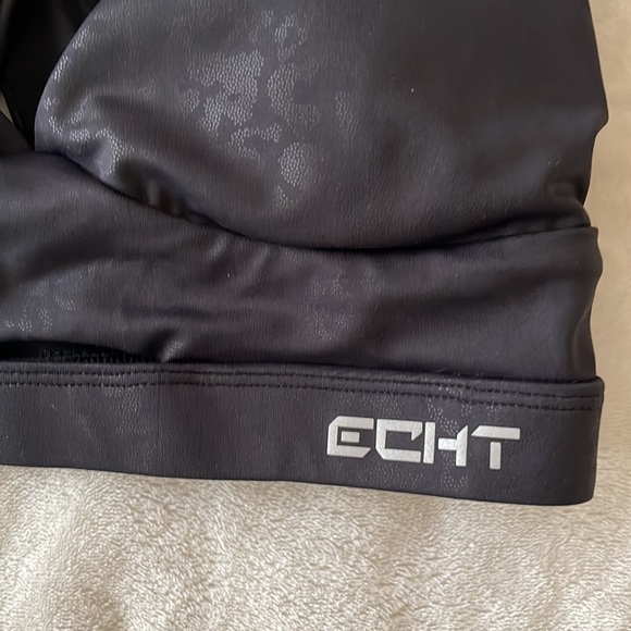 ECHT force sports bra black pattern print small athlesuire sporty trendy - Picture 4 of 9